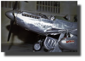 North American P-51 D Mustang. Scratch built in metal by Rojas Bazán. 1:15 scale. North American P-51 D Mustang. Scratch built in metal by Rojas Bazán. 1:15 scale.